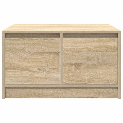 Coffee Table with Drawers Sonoma Oak 70,5x70x40 cm