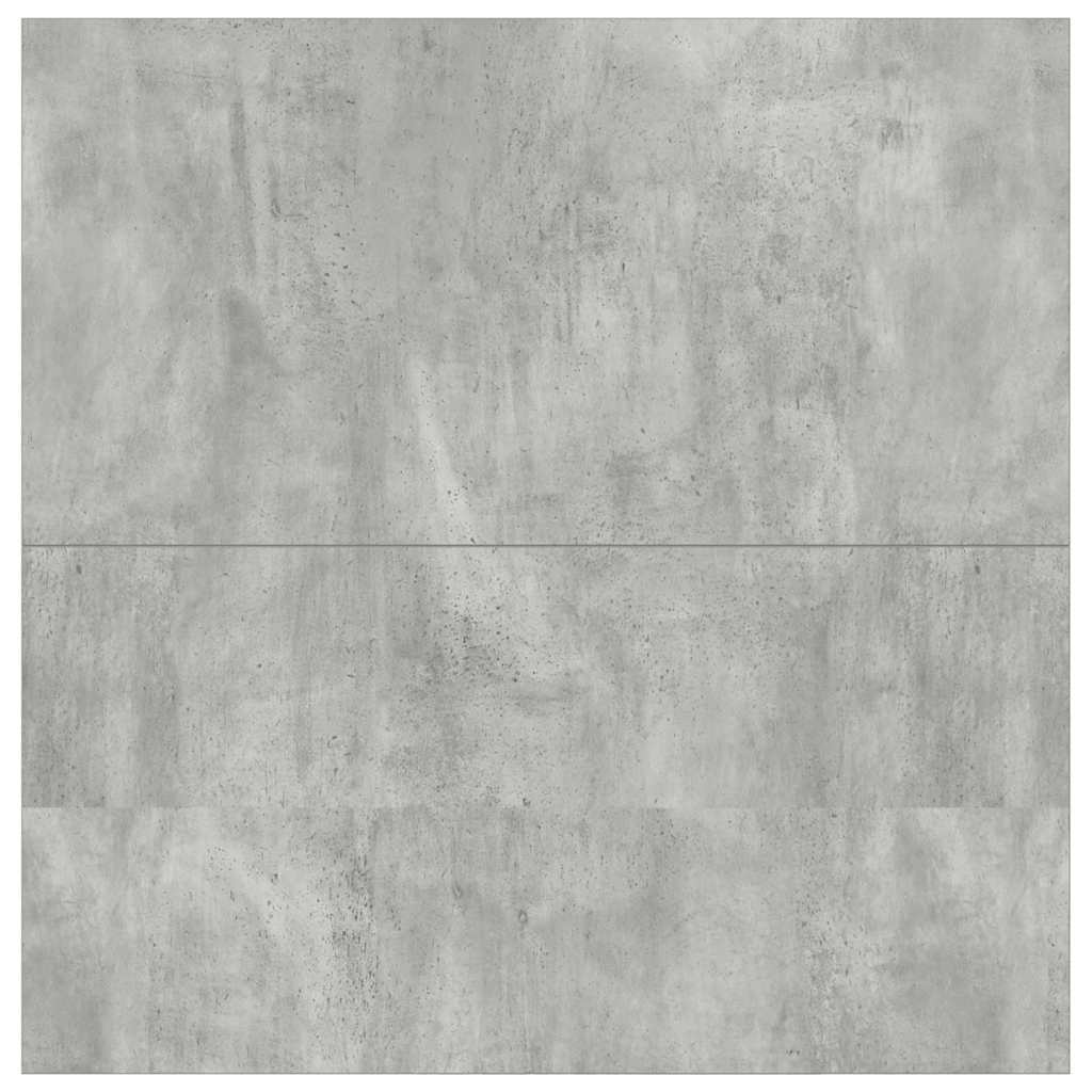 Coffee Table with Drawers Concrete Grey 70.5x70x40 cm