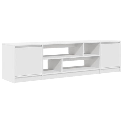 TV Cabinet White 188,5x41x50 cm Engineered Wood