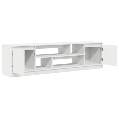 TV Cabinet White 188,5x41x50 cm Engineered Wood
