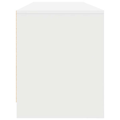TV Cabinet White 188,5x41x50 cm Engineered Wood