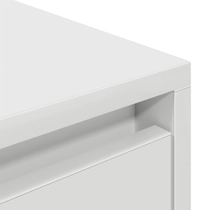 TV Cabinet White 188,5x41x50 cm Engineered Wood