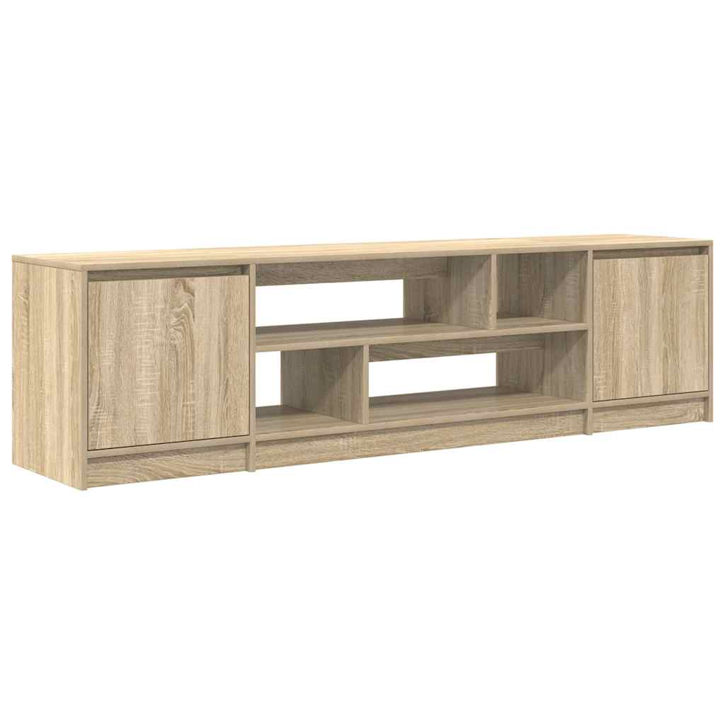 TV Cabinet Sonoma Oak 188,5x41x50 cm Engineered Wood
