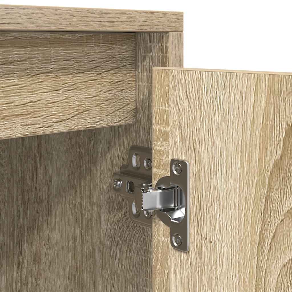 TV Cabinet Sonoma Oak 188.5x41x50 cm Engineered Wood