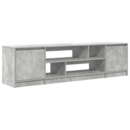 TV Cabinet Concrete Grey 188,5x41x50 cm Engineered Wood