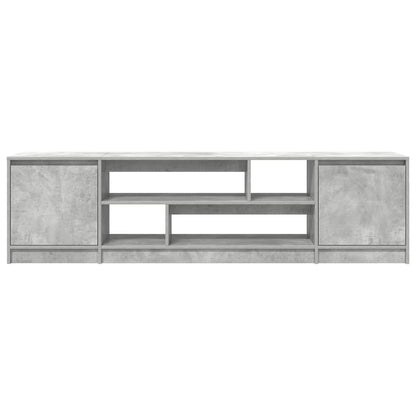 TV Cabinet Concrete Grey 188,5x41x50 cm Engineered Wood