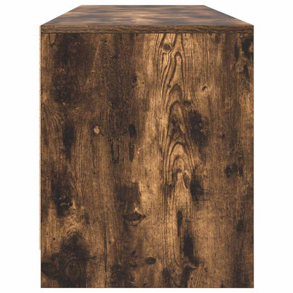 TV Cabinet Smoked Oak 188.5x41x50 cm Engineered Wood