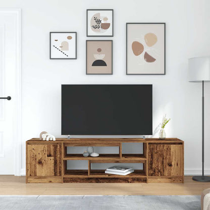 TV Cabinet Old Wood 188.5x41x50 cm Engineered Wood