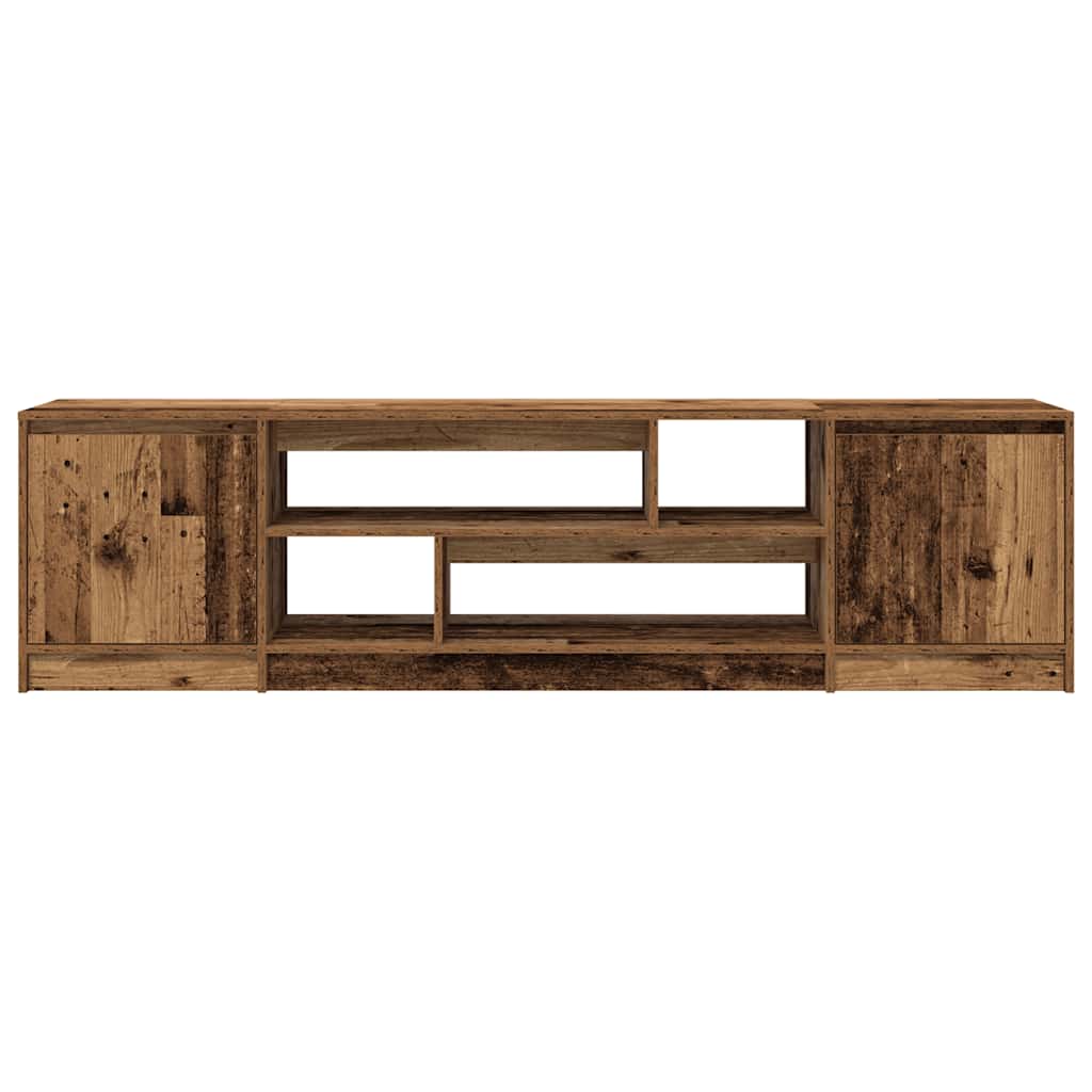 TV Cabinet Old Wood 188.5x41x50 cm Engineered Wood