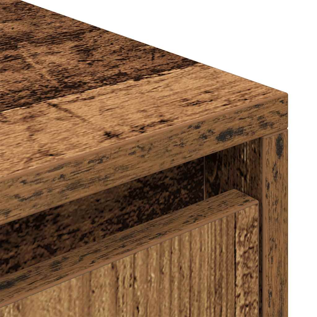 TV Cabinet Old Wood 188.5x41x50 cm Engineered Wood