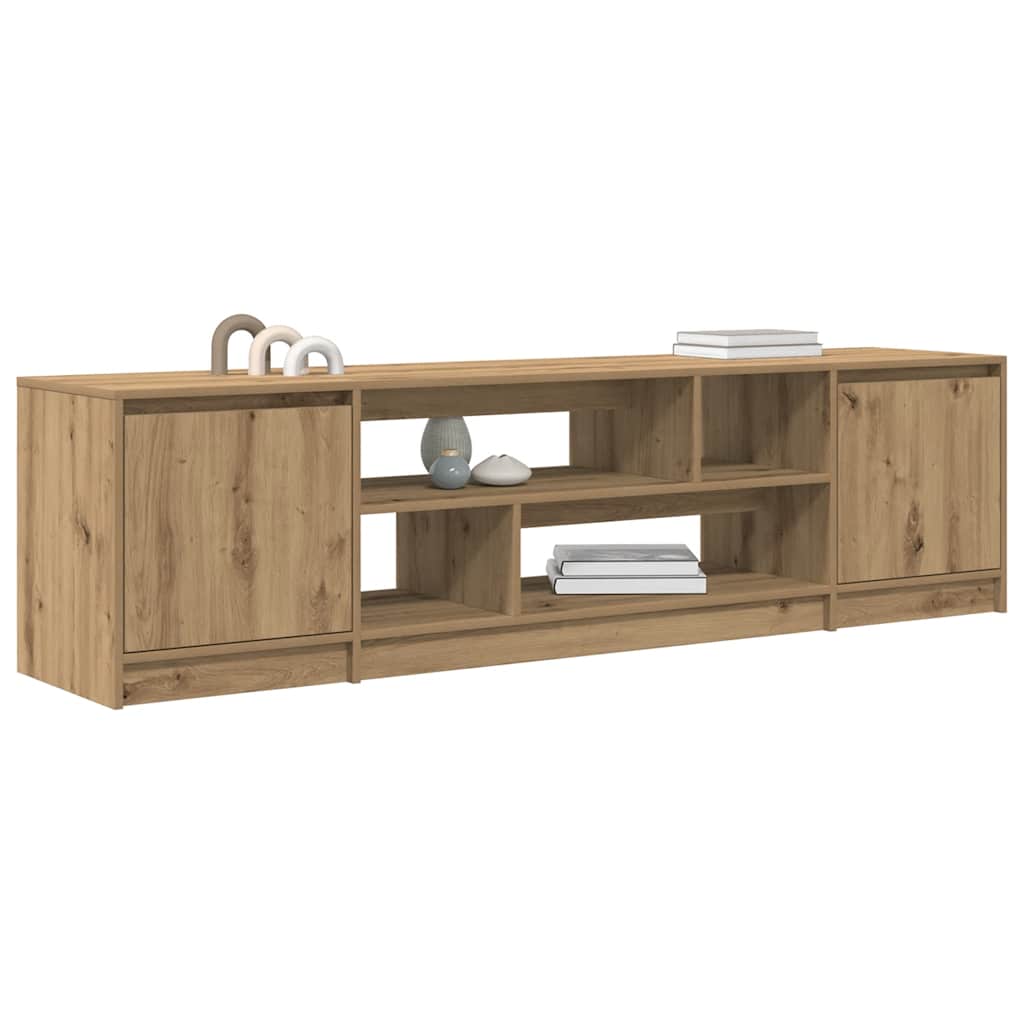 TV Cabinet Artisan Oak 188,5x41x50 cm Engineered Wood