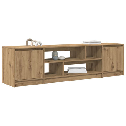 TV Cabinet Artisan Oak 188,5x41x50 cm Engineered Wood