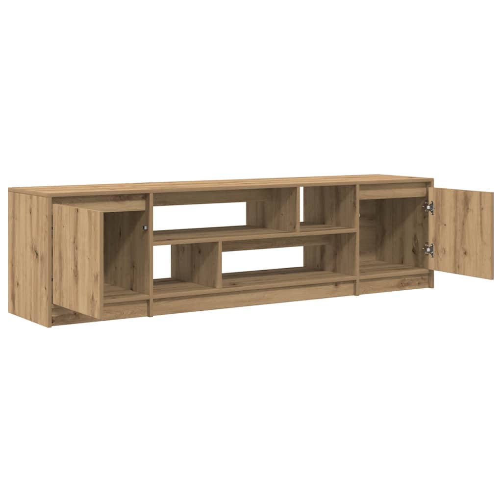 TV Cabinet Artisan Oak 188,5x41x50 cm Engineered Wood