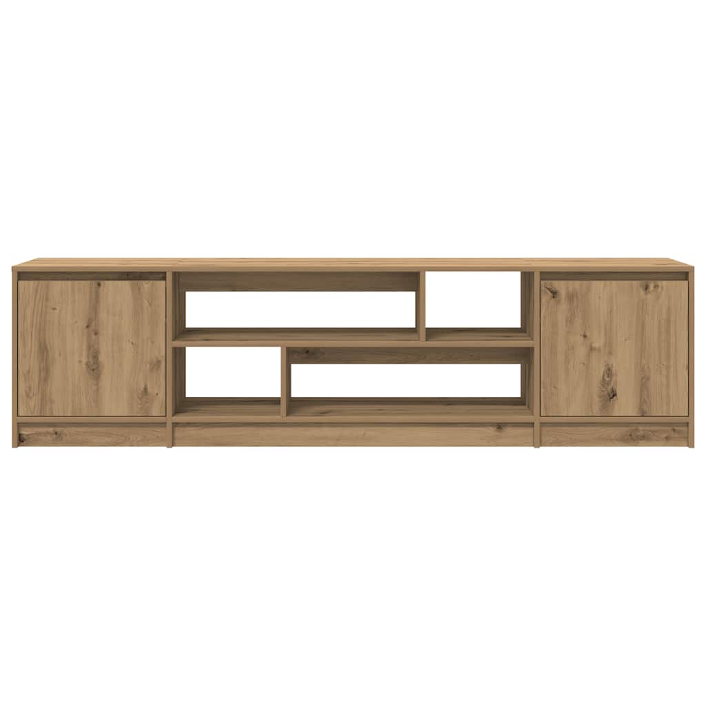 TV Cabinet Artisan Oak 188.5x41x50 cm Engineered Wood