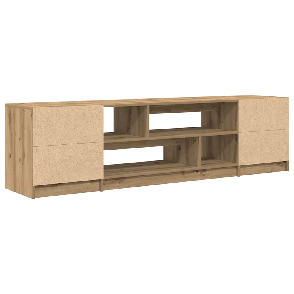 TV Cabinet Artisan Oak 188.5x41x50 cm Engineered Wood