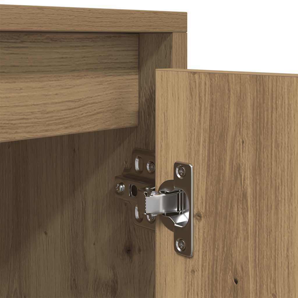 TV Cabinet Artisan Oak 188.5x41x50 cm Engineered Wood