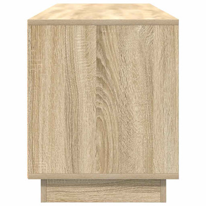 TV Cabinet with LED Lights Sonoma Oak 160,5x41x50 cm