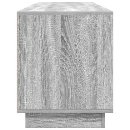 TV Cabinet with LED Lights Grey Sonoma 193,5x41x50 cm