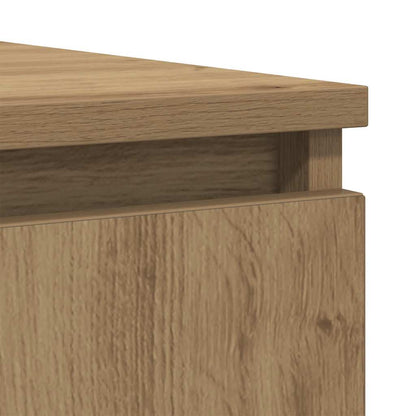Sideboard with Drawers Artisan Oak 100.5x35x76 cm