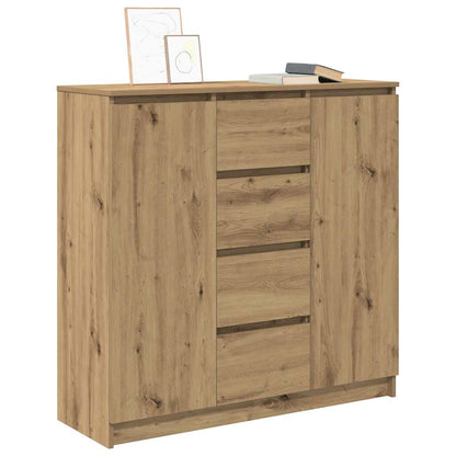 Sideboard with Drawers Artisan Oak 100.5x35x98.5 cm
