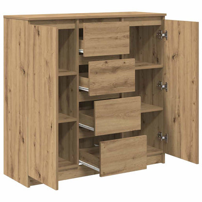 Sideboard with Drawers Artisan Oak 100.5x35x98.5 cm