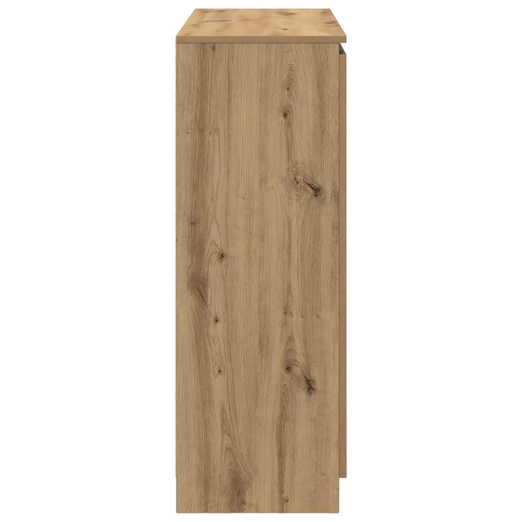 Sideboard with Drawers Artisan Oak 100.5x35x98.5 cm