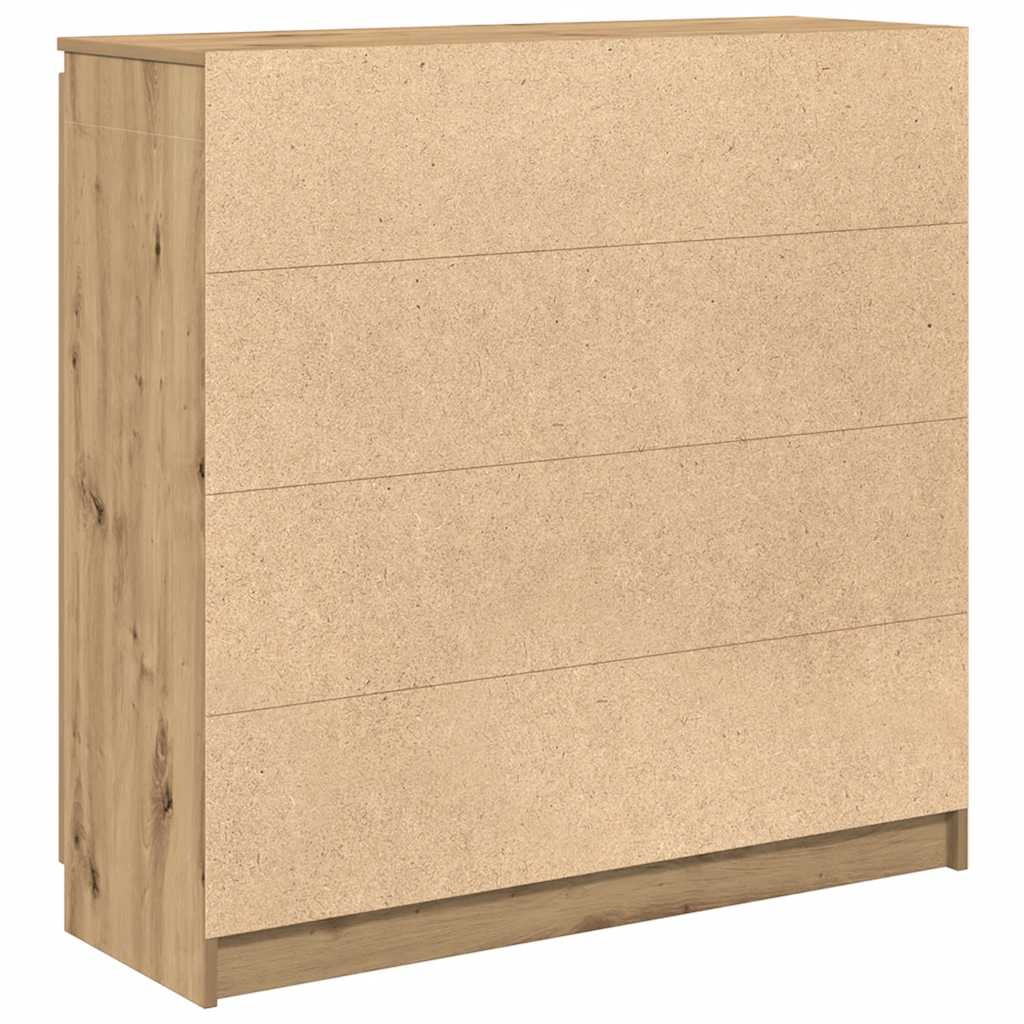 Sideboard with Drawers Artisan Oak 100.5x35x98.5 cm