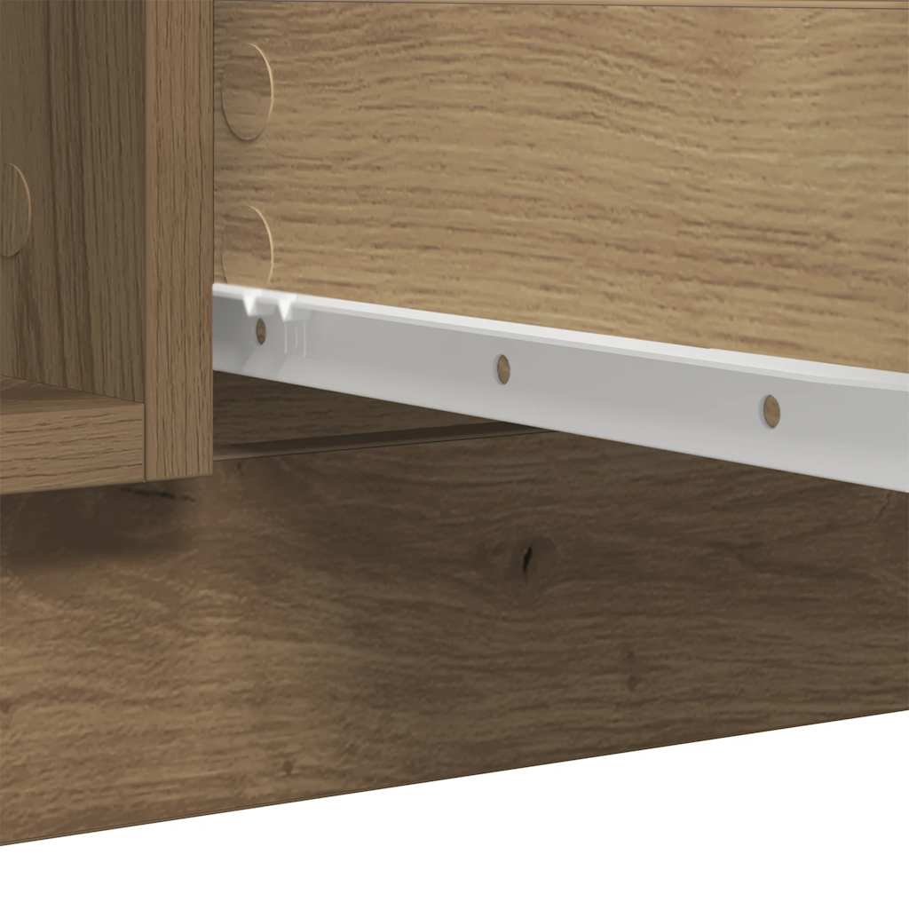 Sideboard with Drawers Artisan Oak 100.5x35x98.5 cm