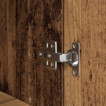 Highboard Old Wood 50x35x180 cm Engineered Wood