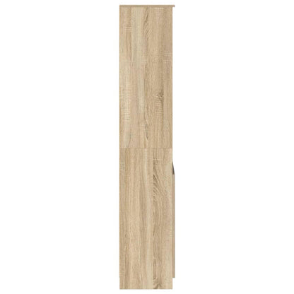 Highboard Sonoma Oak 70x35x180 cm Engineered Wood