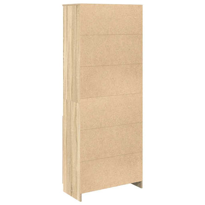 Highboard Sonoma Oak 70x35x180 cm Engineered Wood