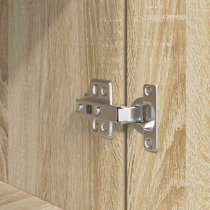 Highboard Sonoma Oak 70x35x180 cm Engineered Wood