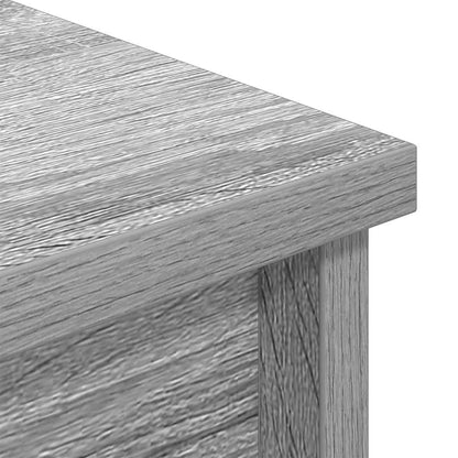 Highboard Grey Sonoma 70x35x180 cm Engineered Wood