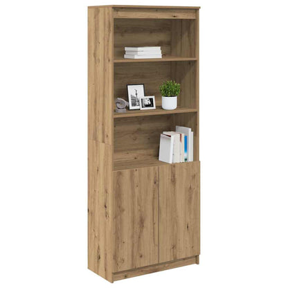 Highboard Artisan Oak 70x35x180 cm Engineered Wood