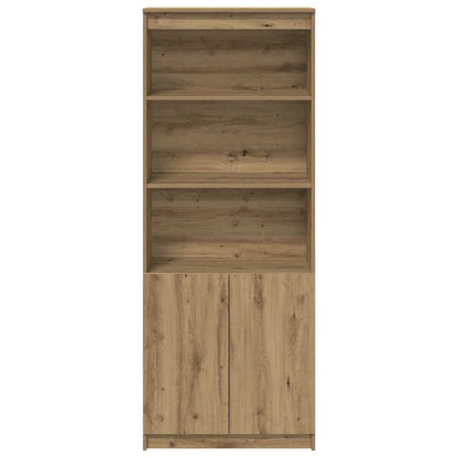 Highboard Artisan Oak 70x35x180 cm Engineered Wood