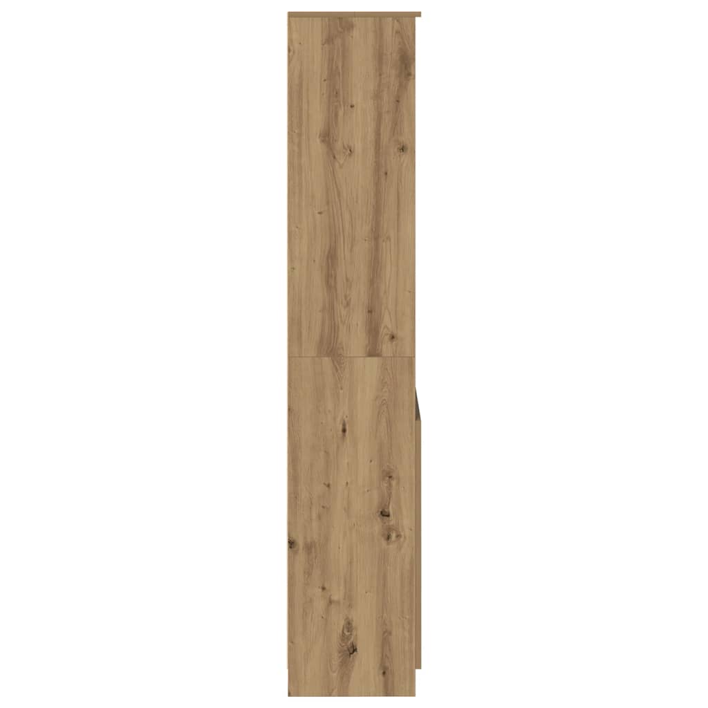 Highboard Artisan Oak 70x35x180 cm Engineered Wood