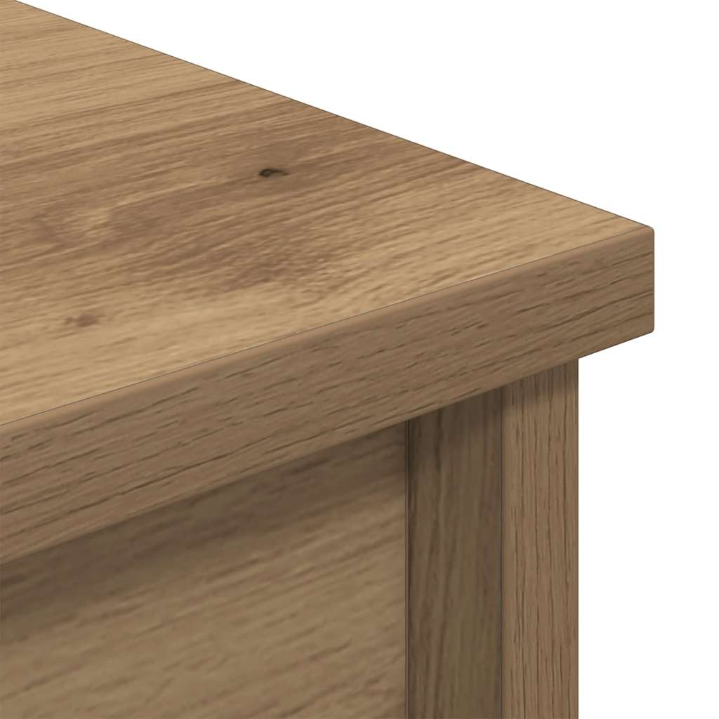 Highboard Artisan Oak 70x35x180 cm Engineered Wood