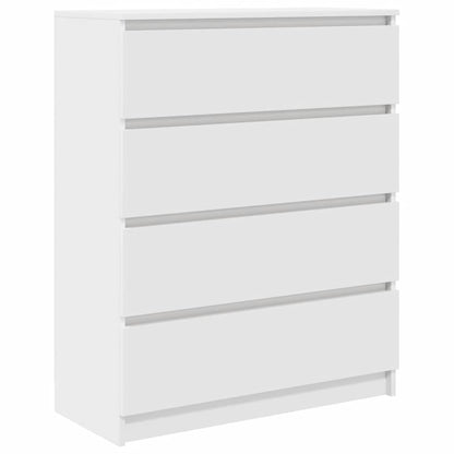 Sideboard White 80x35x99 cm Engineered Wood