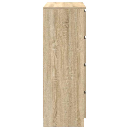 Sideboard Sonoma Oak 80x35x99 cm Engineered Wood