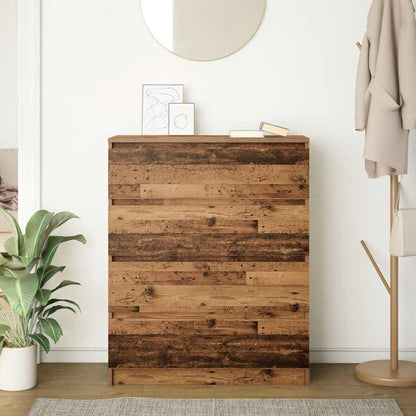 Sideboard Old Wood 80x35x99 cm Engineered Wood