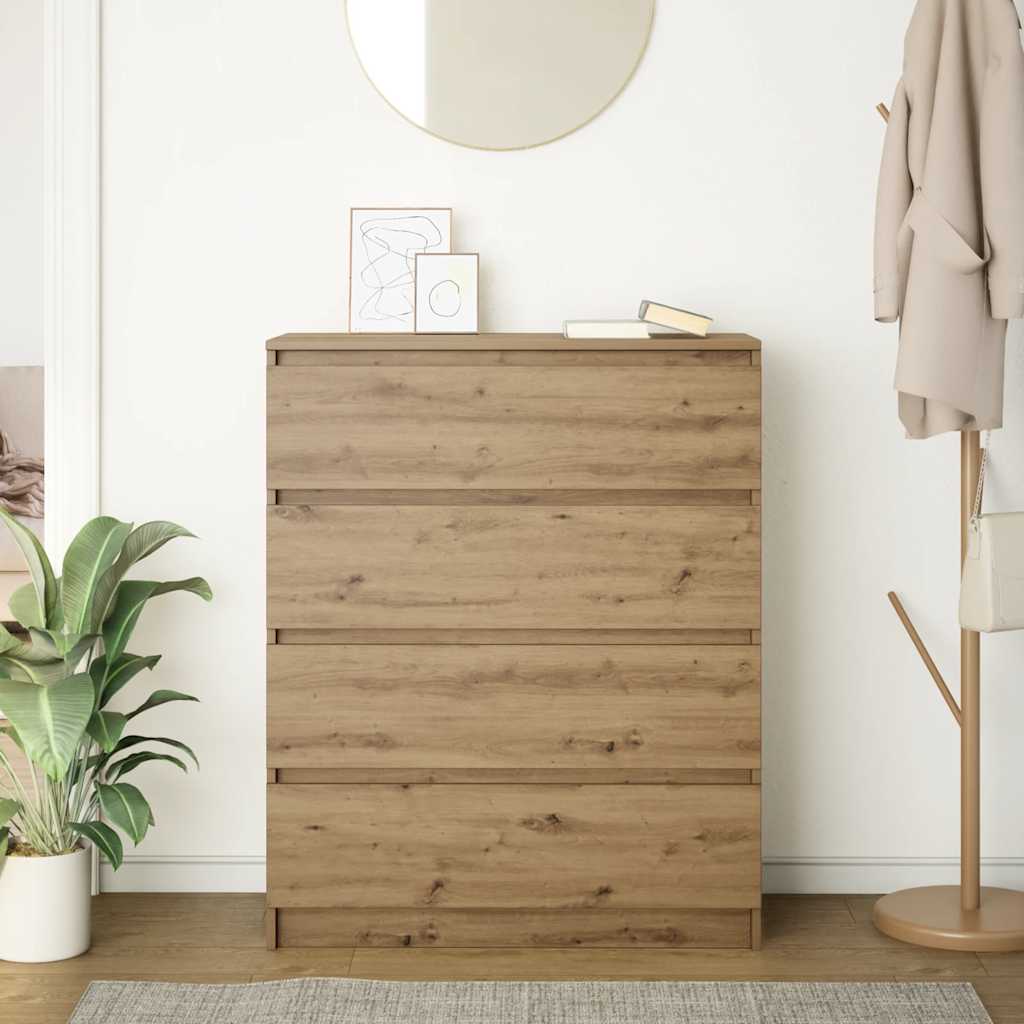 Sideboard Artisan Oak 80x35x99 cm Engineered Wood