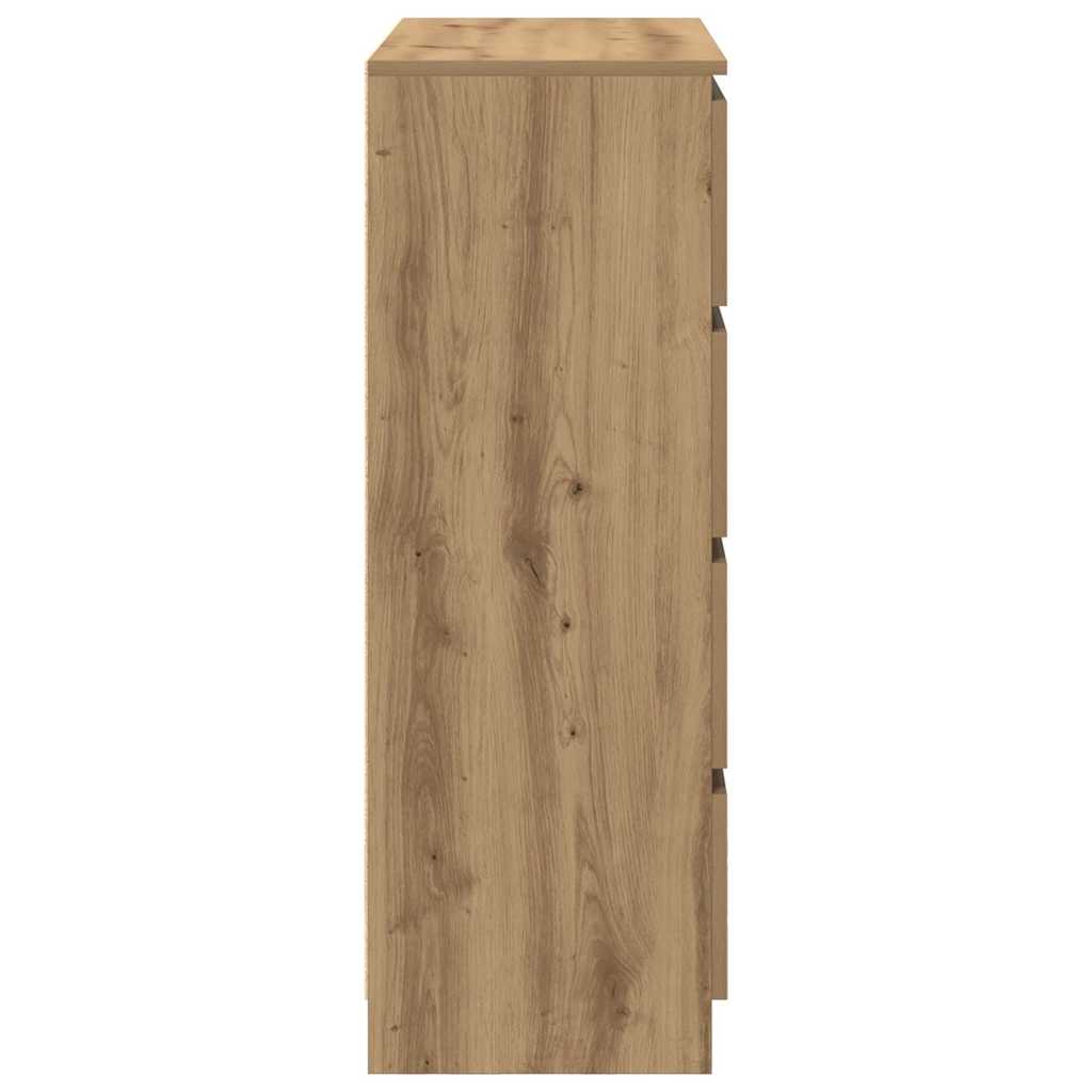 Sideboard Artisan Oak 80x35x99 cm Engineered Wood