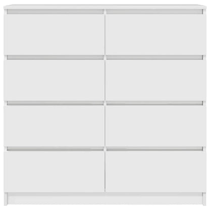Sideboard White 100x35x99 cm Engineered Wood