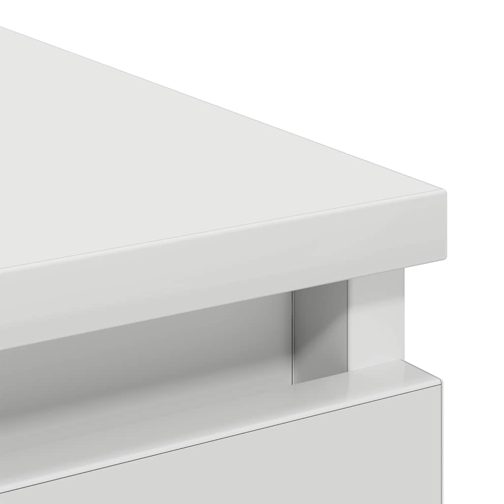 Sideboard White 100x35x99 cm Engineered Wood