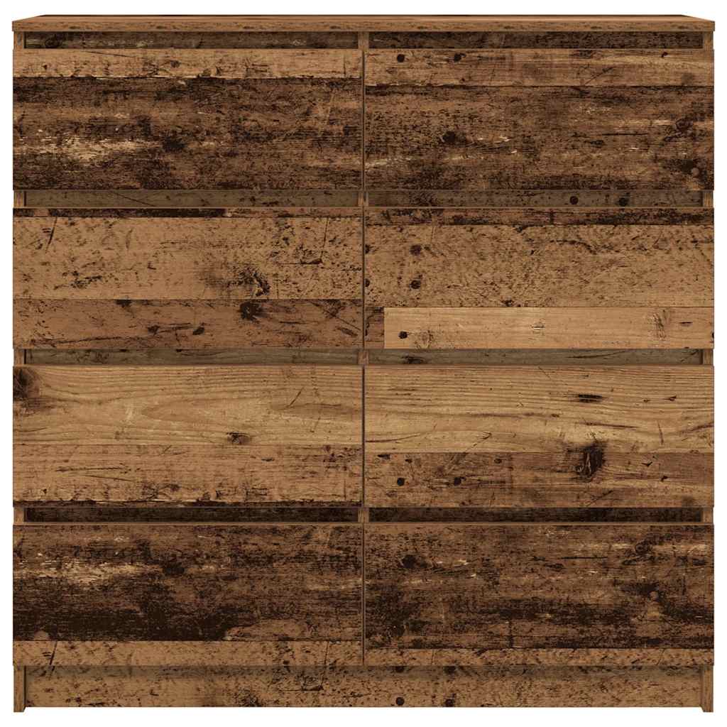 Sideboard Old Wood 100x35x99 cm Engineered Wood