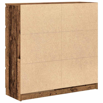Sideboard Old Wood 100x35x99 cm Engineered Wood