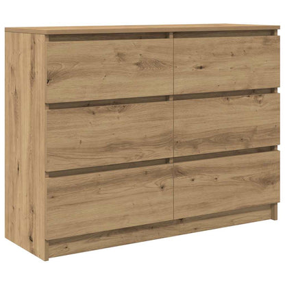 Sideboard Artisan Oak 100x35x76 cm Engineered Wood