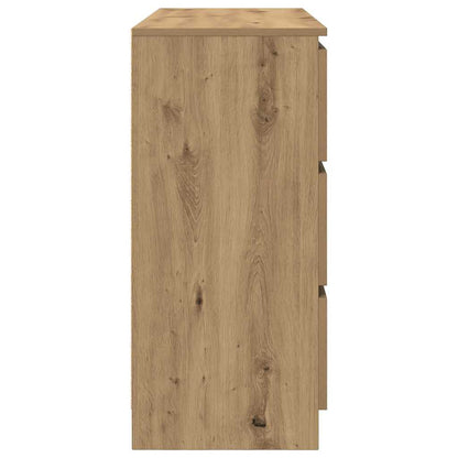 Sideboard Artisan Oak 100x35x76 cm Engineered Wood