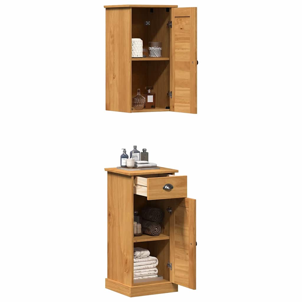 Bathroom Cabinet VIGO 2 pcs Brown and Honey Brown