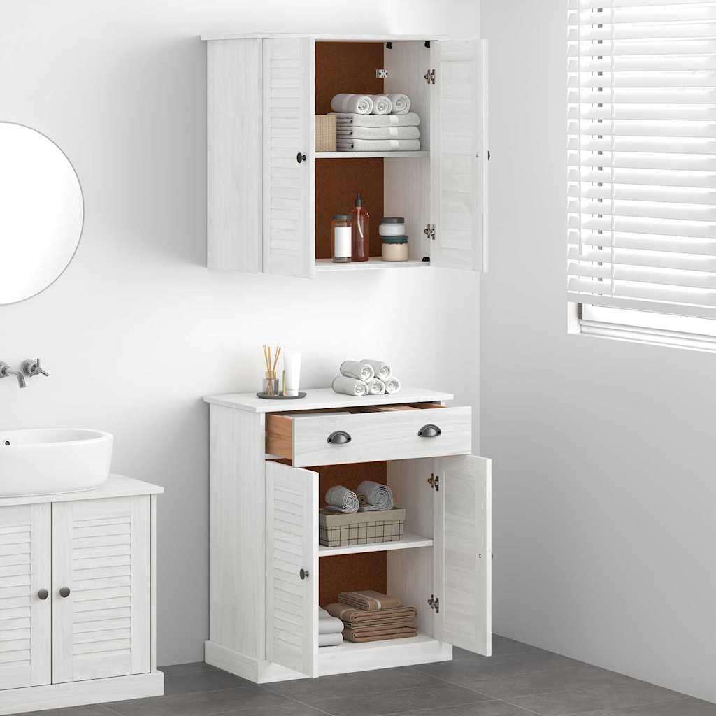 Bathroom Furniture Set VIGO 2 pcs White and Antique White